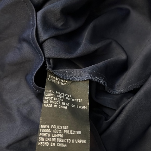 XSCAPE Off-the-Shoulder Embroidered Floral Lace Gown - Picture 13 of 17